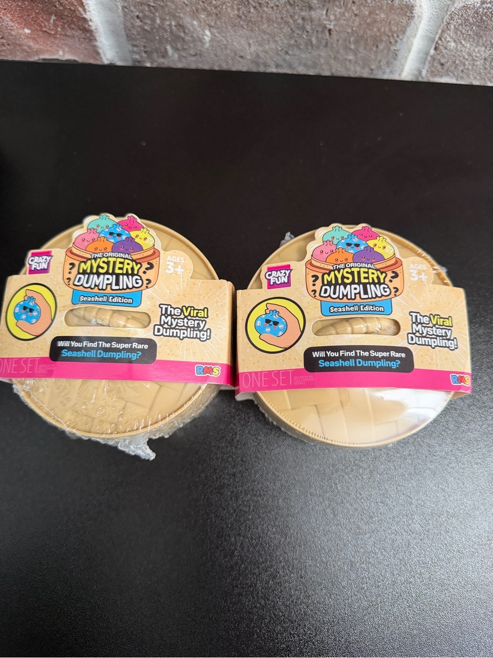 RMS Mystery Dumpling Seashell Edition Bundle Of 2 Viral Squishy Toys RARE